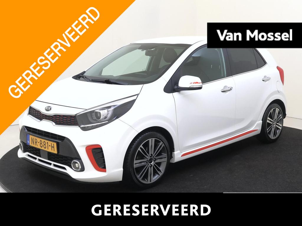 Kia Picanto 1.2 CVVT GT-Line | audio-navigatie full map | cr, Auto's, Voorwielaandrijving, 839 kg, Gebruikt, Euro 6