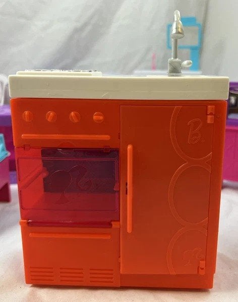 Barbie mijn huis 2007 meubelset keuken bad woonkamer bank, Verzenden, Kend Used Items EZ, Noidea@gmail.com, Coolsingel 104, 3011 AG Rotterdam, Netherlands