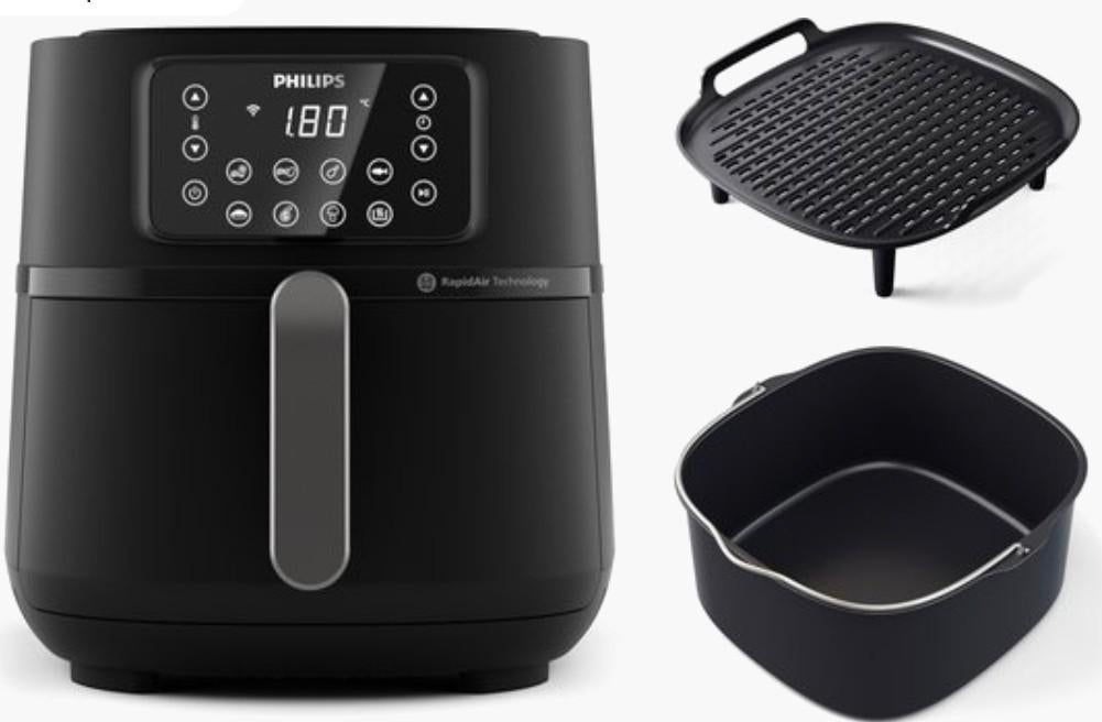 philips airfryer 5000 Series XXL (7,2L), Witgoed en Apparatuur, Airfryers, Ophalen of Verzenden, Zo goed als nieuw, Airfryer XXL