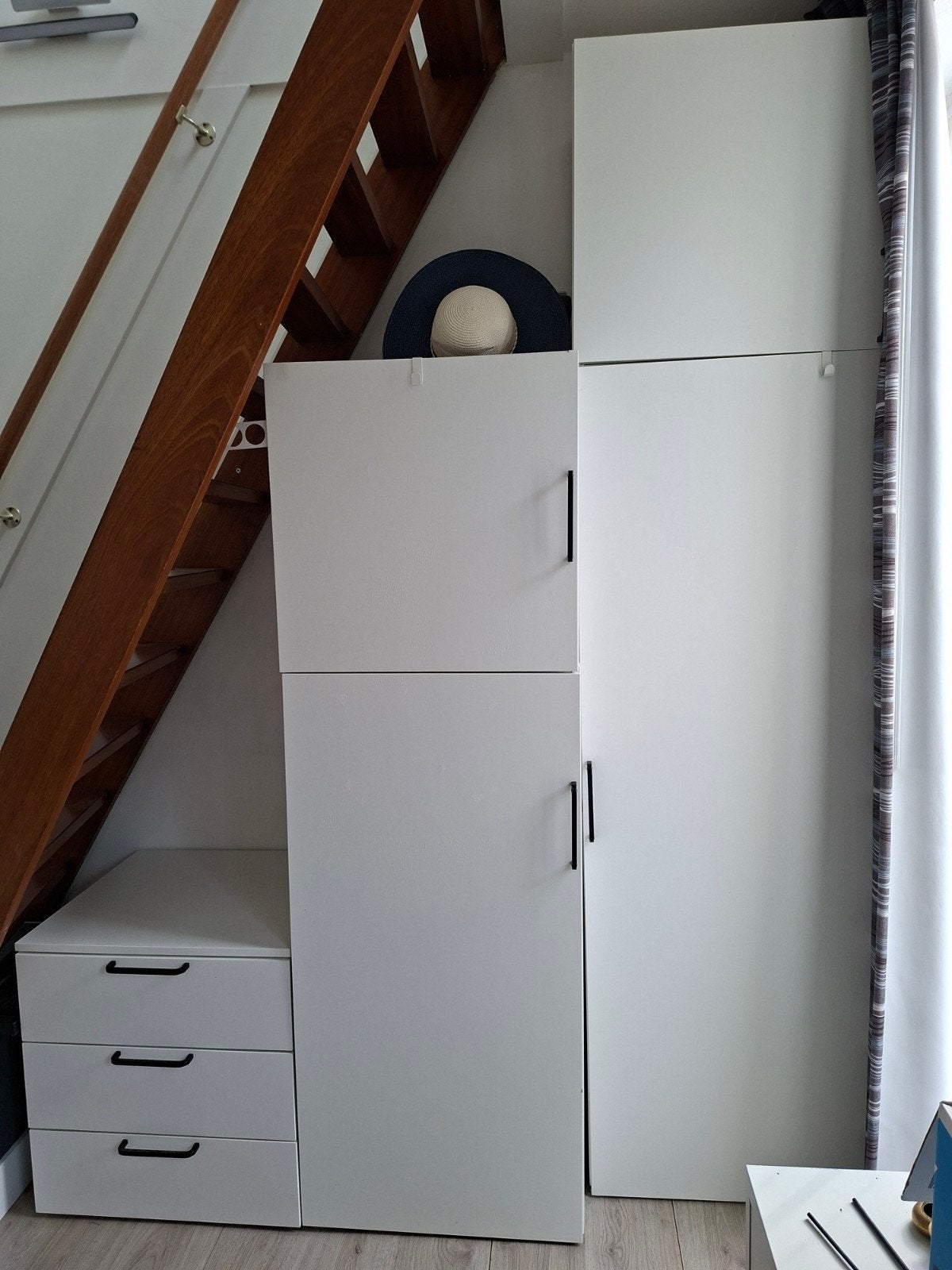 6 Platsa(kleding)kasten, 1Hjalpa ladenkast, div. modulen, Ophalen, 50 tot 100 cm, Modern, 150 tot 200 cm
