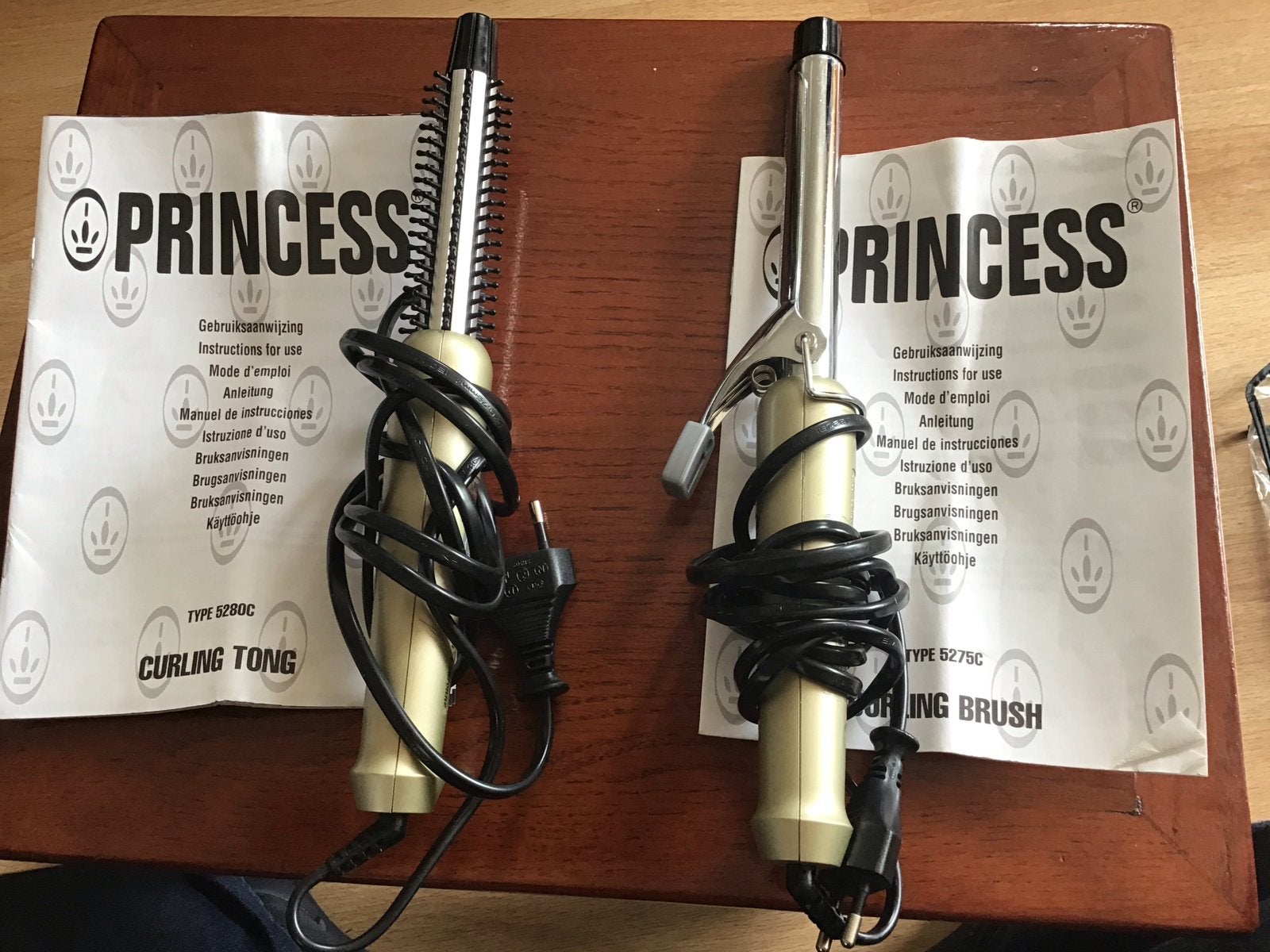 Princess Duo Curl de la Couronne krulset, Ophalen of Verzenden, Gebruikt, Haarverzorging