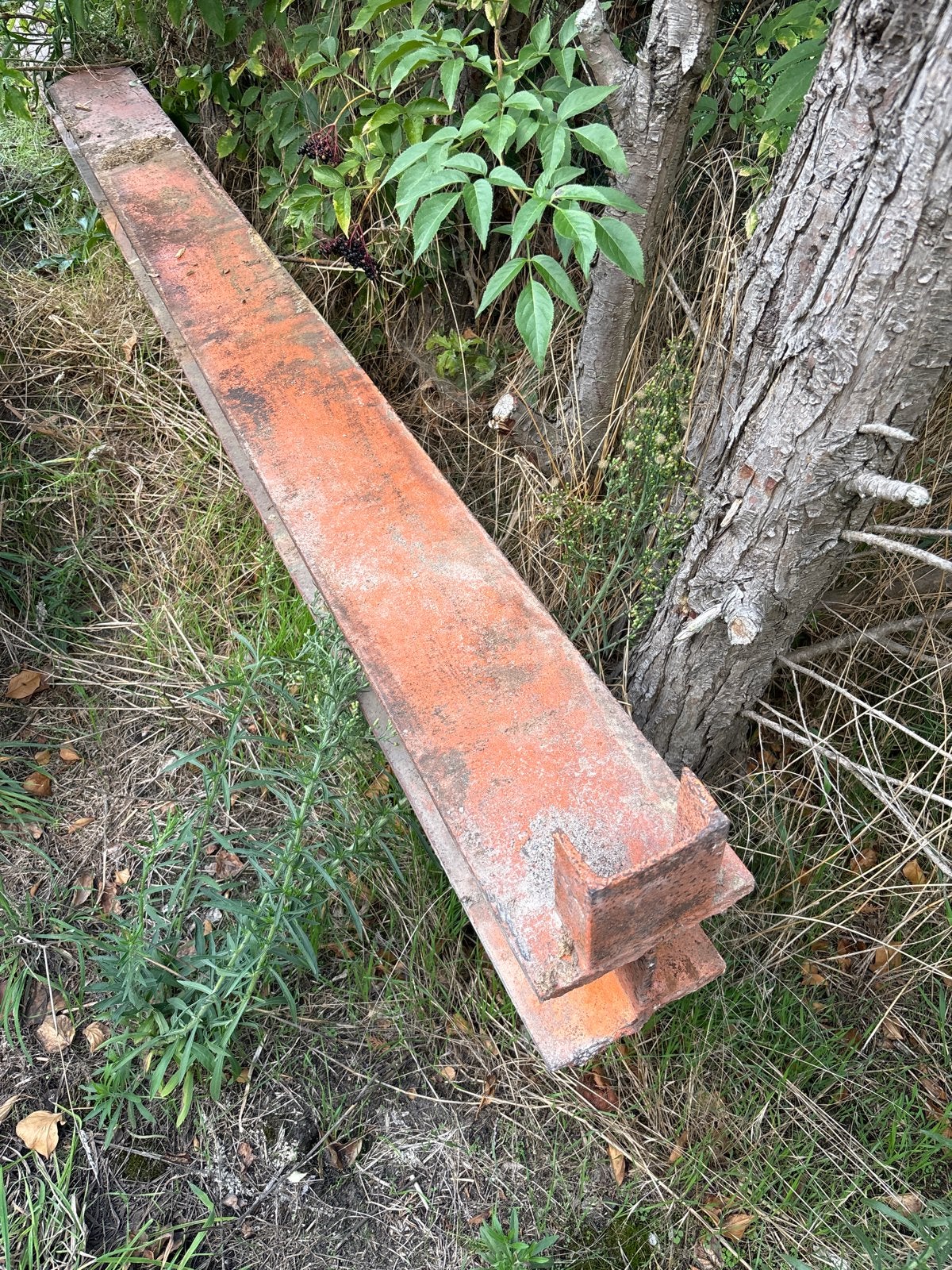 Stalen H-balk / I-profiel - Gebruikt 8 mtr., Doe-het-zelf en Verbouw, Metalen, Ophalen of Verzenden, Gebruikt, IJzer