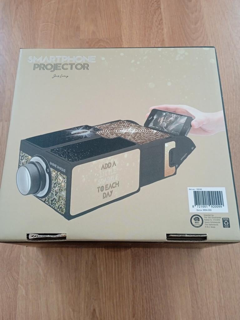 Smartphone projector nieuw in de doos, Audio, Tv en Foto, Beamers, Ophalen of Verzenden, Nieuw, Overige technologieën, Overige resoluties