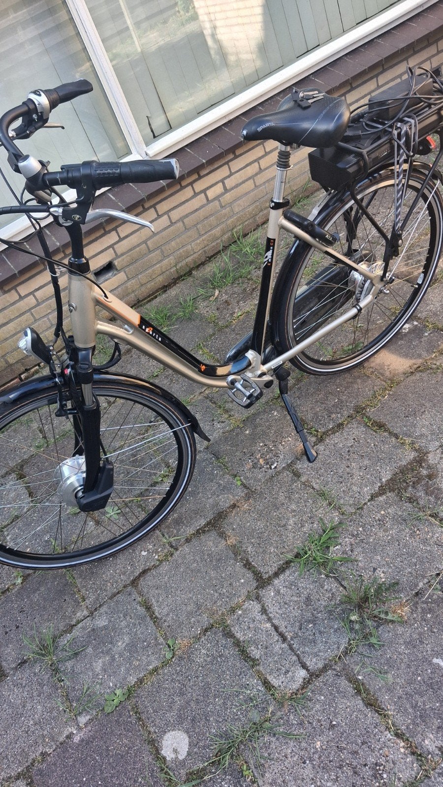 te koop Sparta e motion c3 electrische fiets in nieuw staat, Ophalen, Sparta, Zo goed als nieuw, 50 km per accu of meer