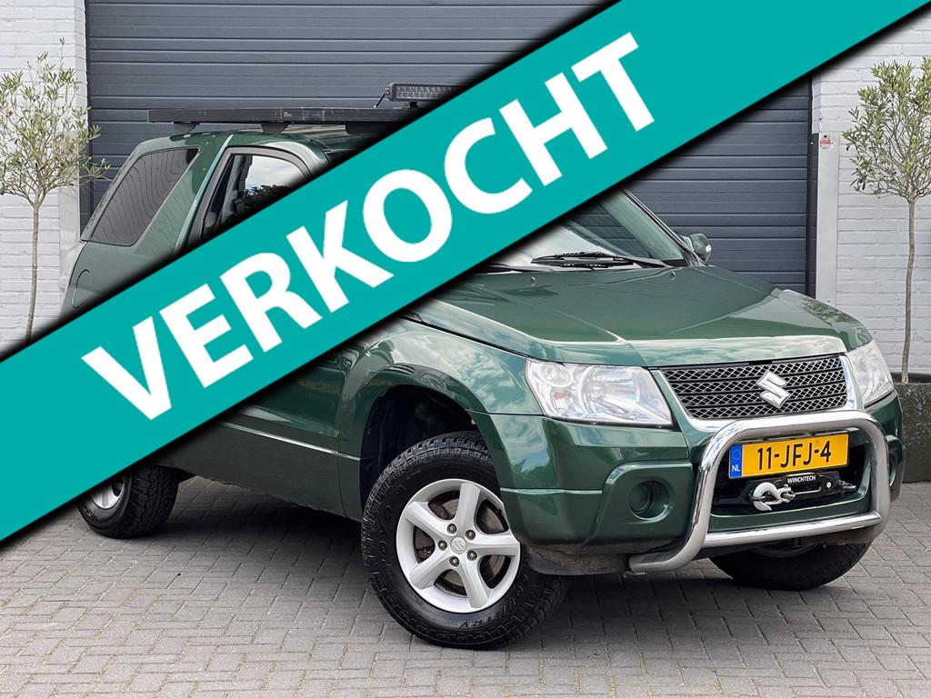 Suzuki Grand Vitara 2.4 | LPG | 4x4 klaar | Lier | Verhoogd, Auto's, Euro 5, Stof, Gebruikt, Zwart