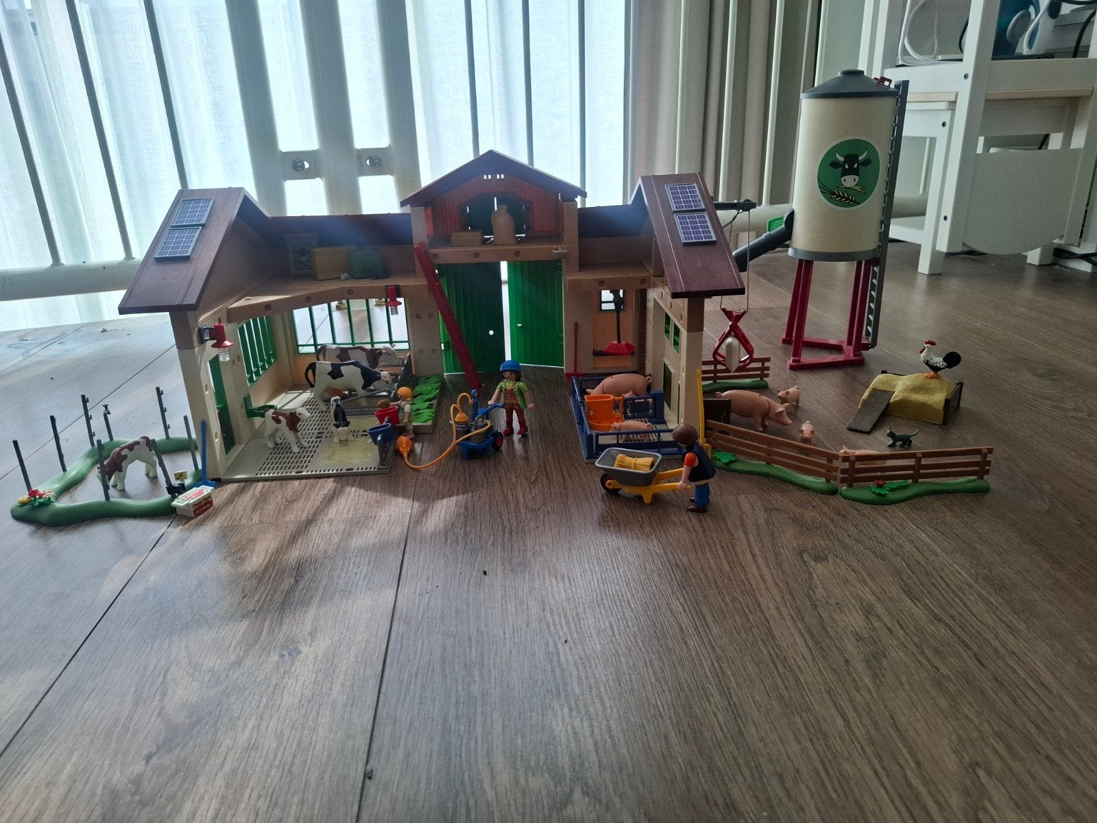 Playmobil Boerderij met Dieren en Accessoires, Gebruikt, Gebouw, Complete set, Ophalen of Verzenden