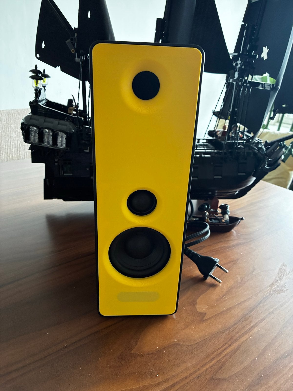 Sonos Symfonisk IKEA met 3D geprinte gele voorkant, WiFi, Ophalen of Verzenden, Zo goed als nieuw, Sonos
