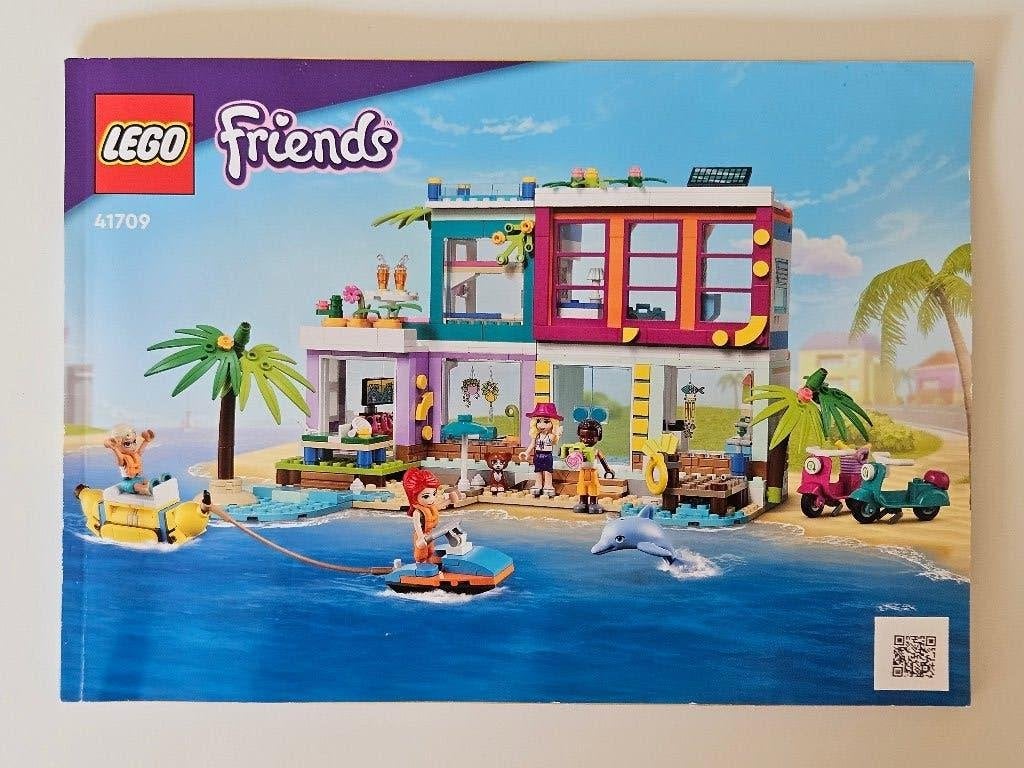 Lego Friends 41709 Vakantie Strandhuis, Compleet, Lego, Friends, Ophalen of Verzenden