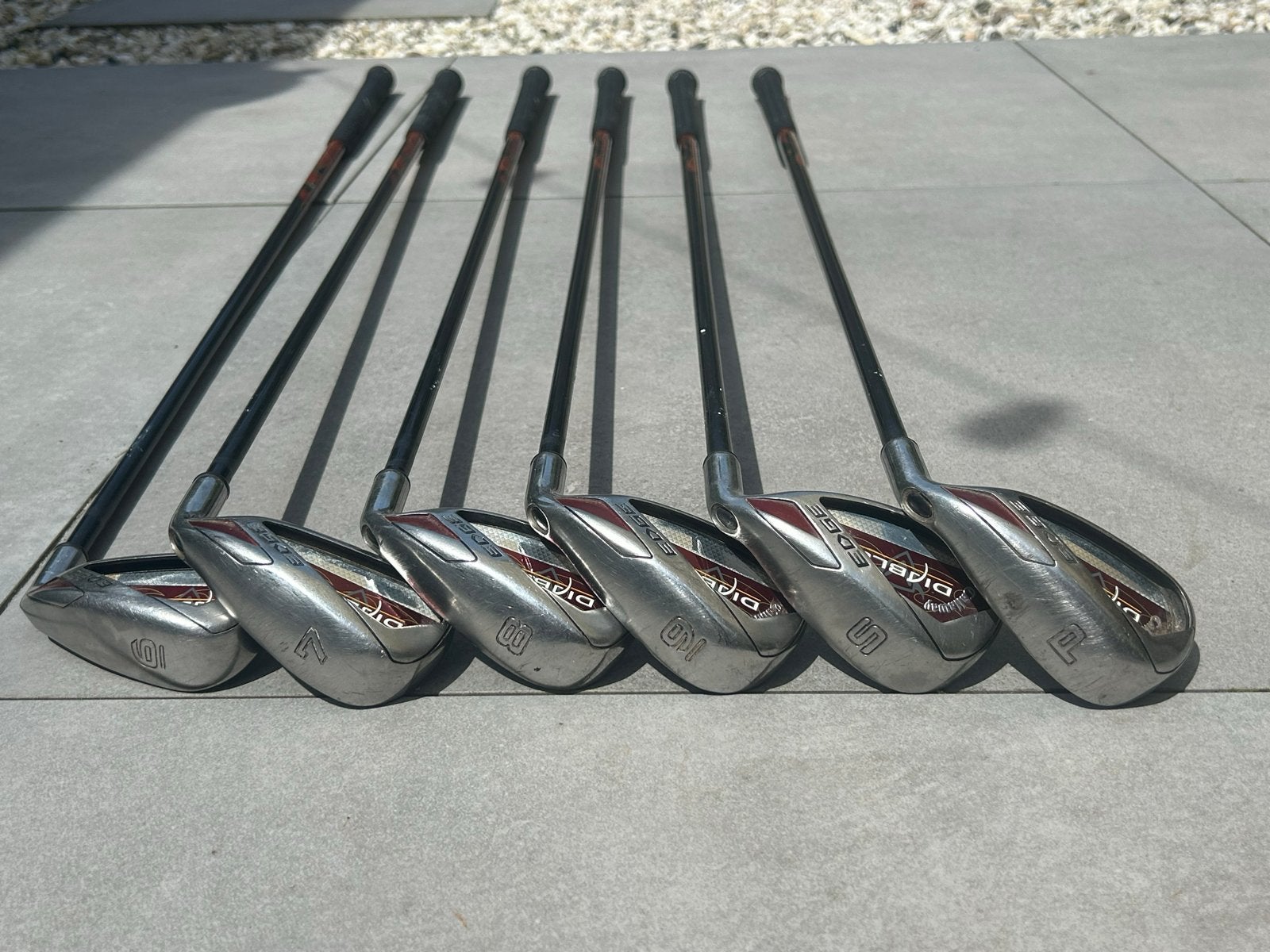 Callaway Edge Golfset 6-9, S & P, Sport en Fitness, Golf, Ophalen of Verzenden, Gebruikt, Set, Callaway