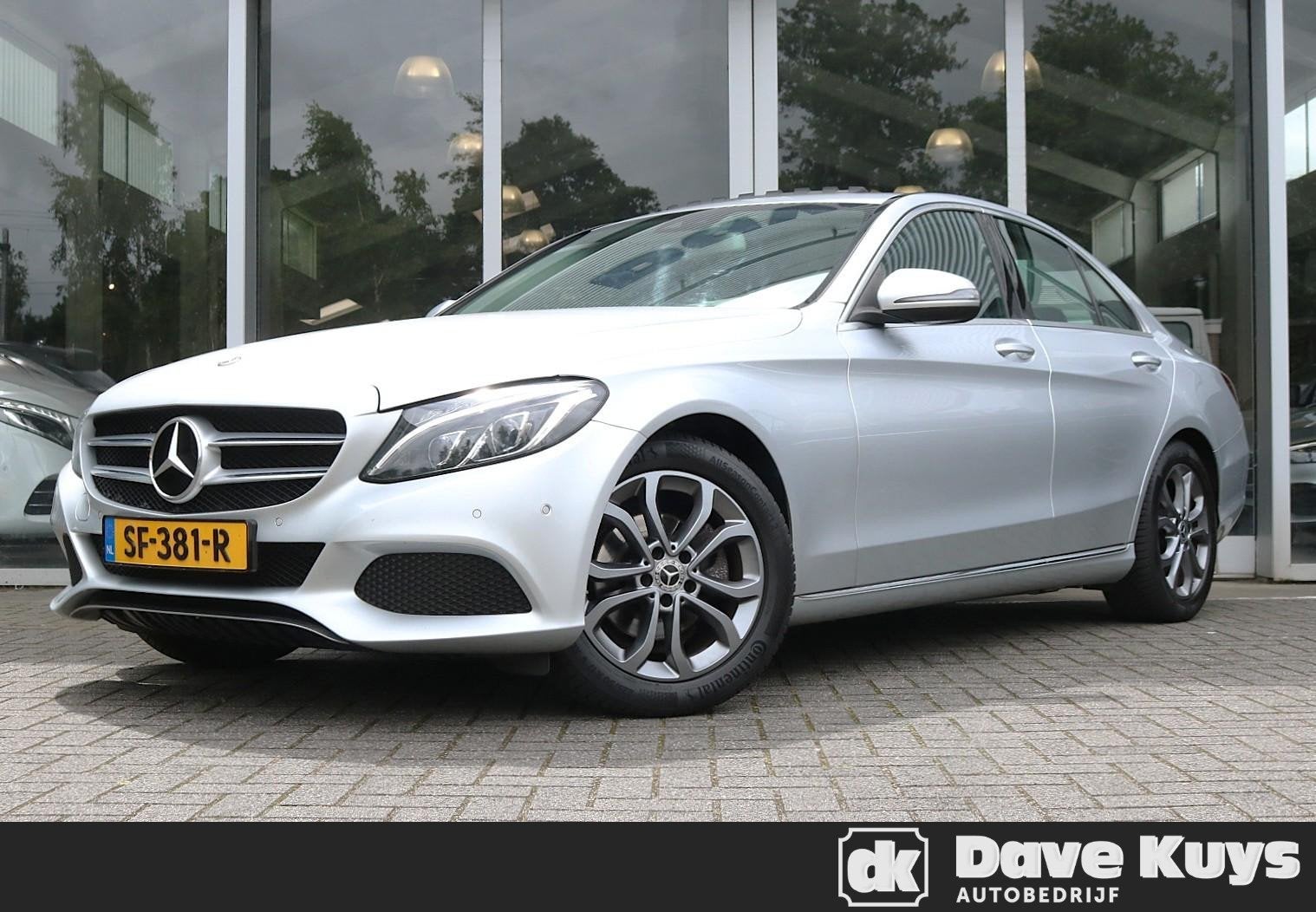 Mercedes-Benz C-klasse 180 Ambition Glazen schuifdak, Automaat, 12 maanden, Euro 6, Leder en Stof