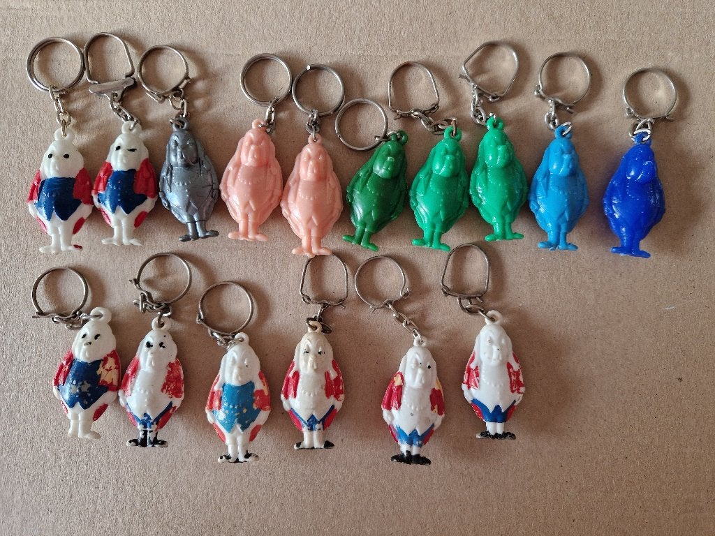 16 kleuren Butler Joost - Bommel Tom Poes Marten Toonder vtg, Verzenden, Gebruikt, Knuffel of Figuurtje