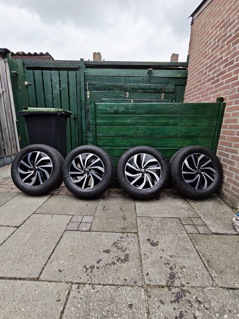 Orginele Volkswagen Polo Velgen met Band, Ophalen, Gebruikt, 15 inch, Banden en Velgen