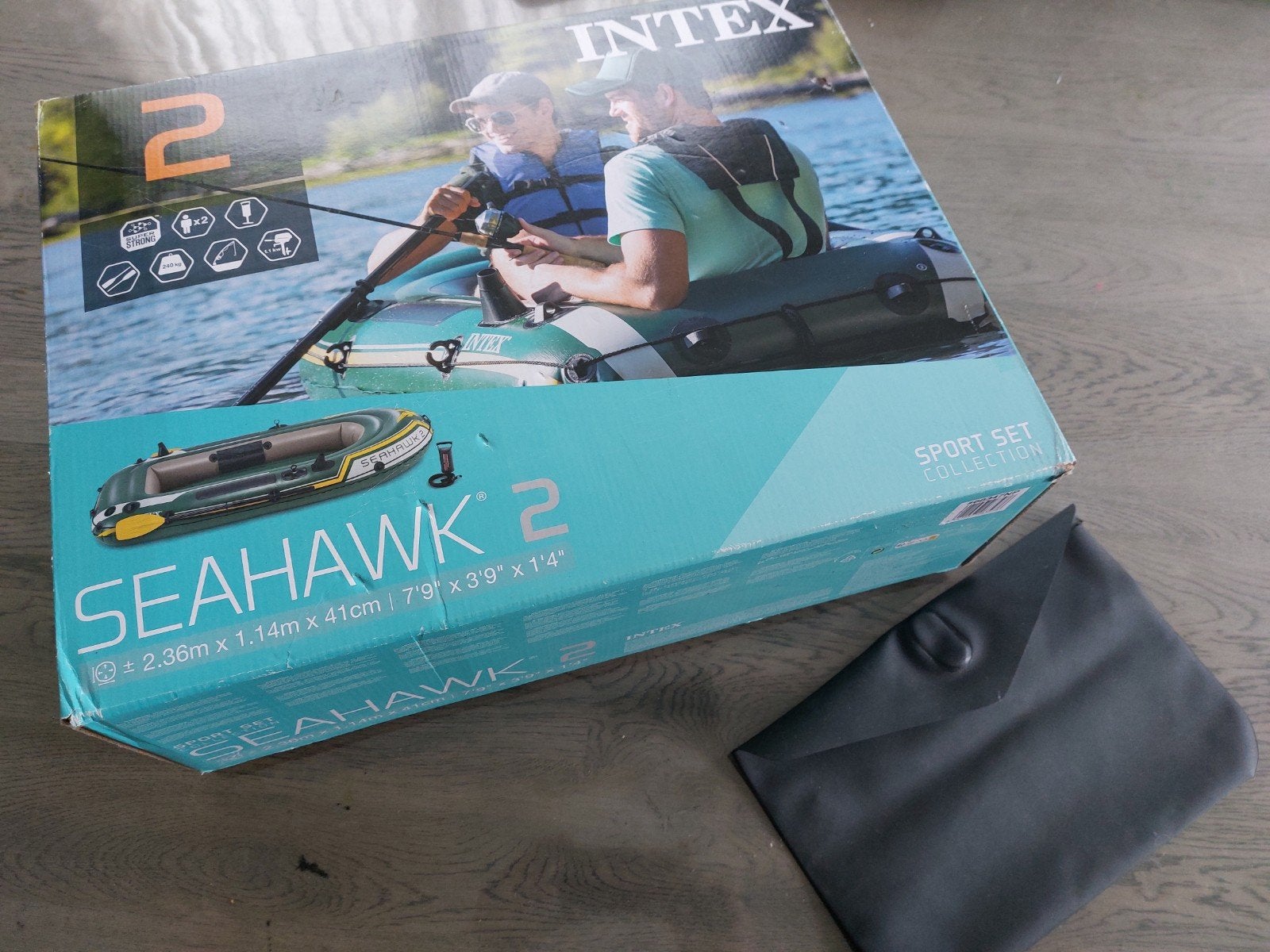 Seahawk 2pers rubberboot, Ophalen of Verzenden, Gebruikt