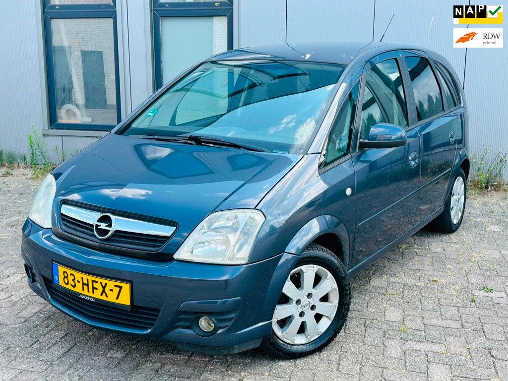 Opel Meriva 1.6-16V Temptation 2E Eigenaar Cruise APK 1 JAAR, Voorwielaandrijving, 15 km/l, Gebruikt, Startonderbreker