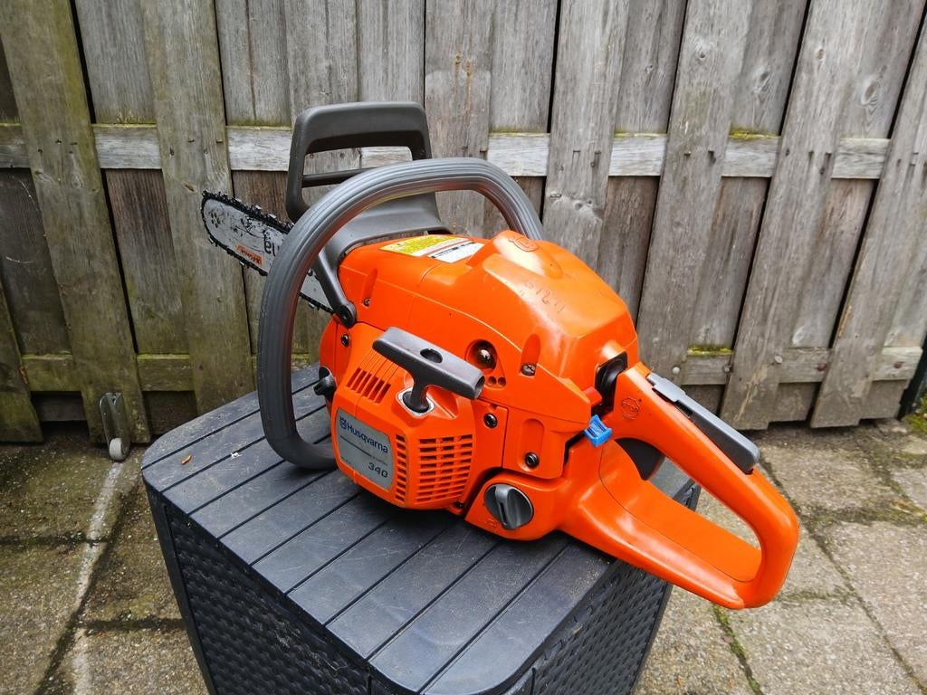 Husqvarna 340 E kettingzaag motorzaag, Ophalen of Verzenden, Gebruikt, Overige soorten, Husqvarna