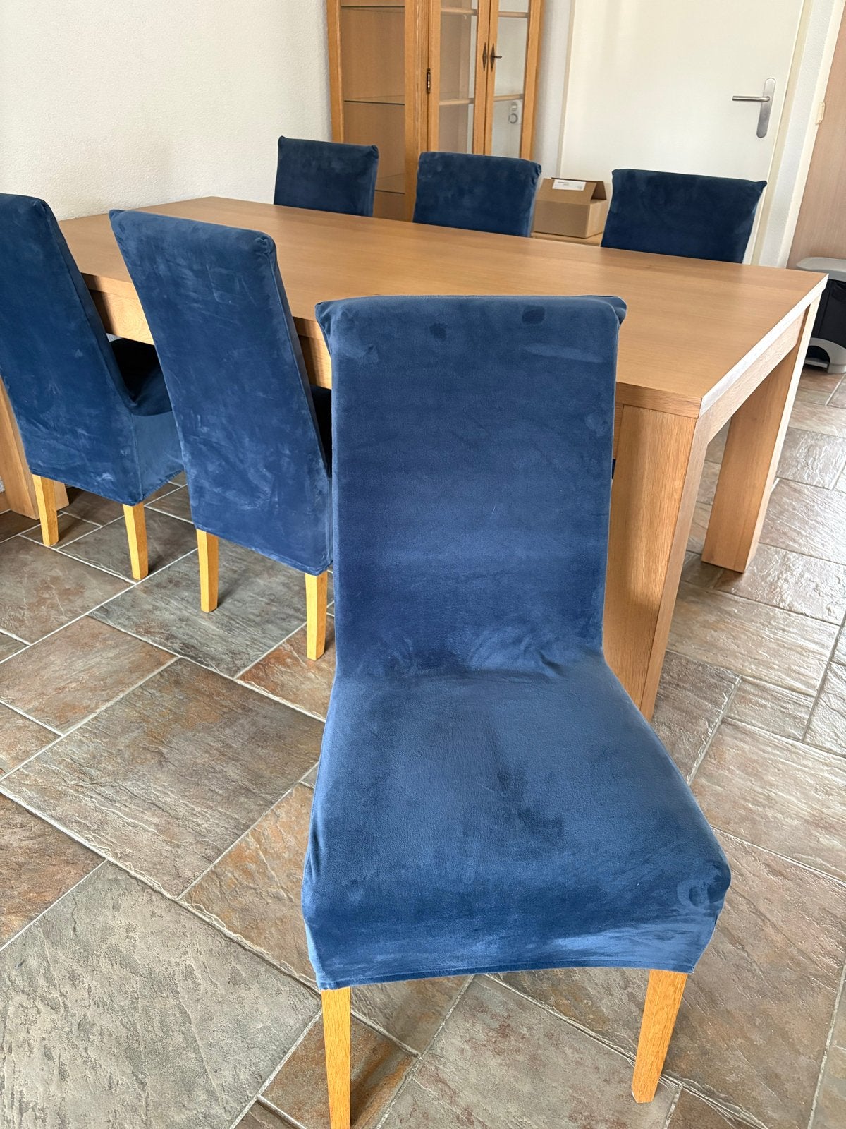 Eetkamerstoelen met afneembare, wasbare hoezen