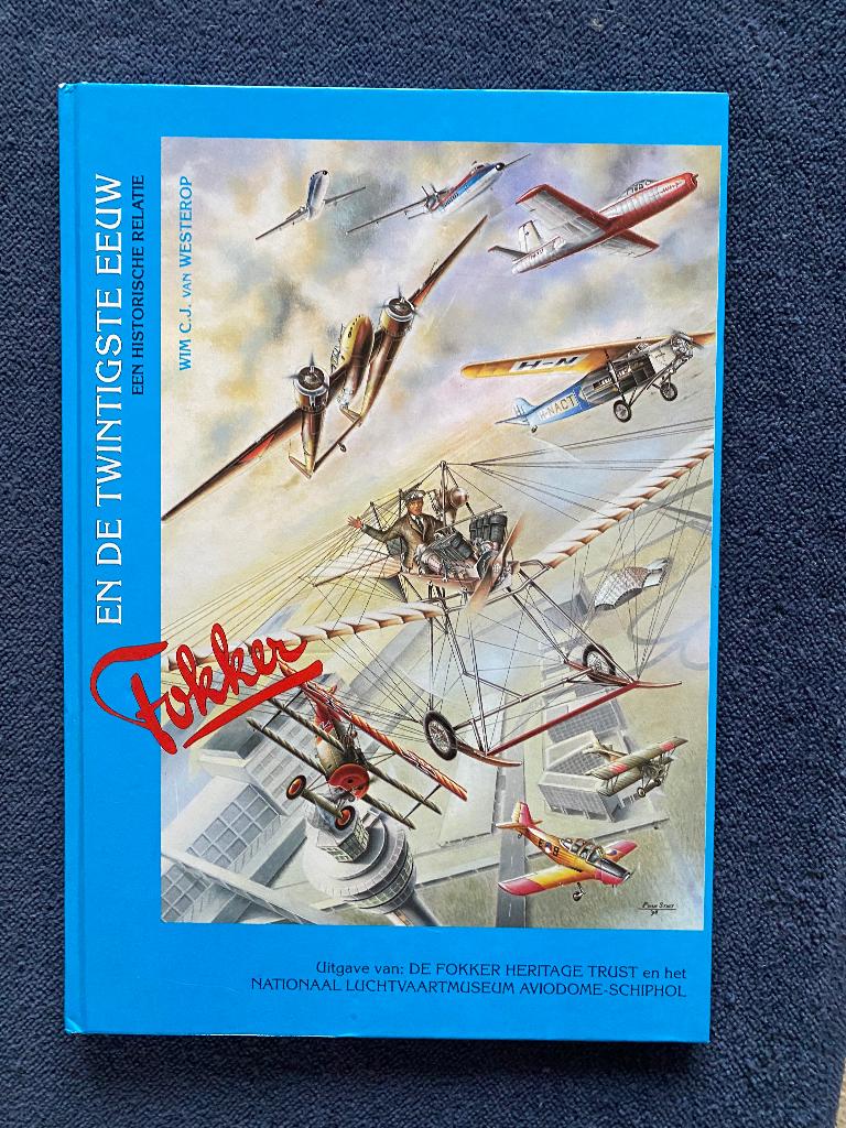 Fokker, en de twintigste eeuw  € 5,50, Ophalen of Verzenden, Nieuw, Van Westerop, Vliegtuig