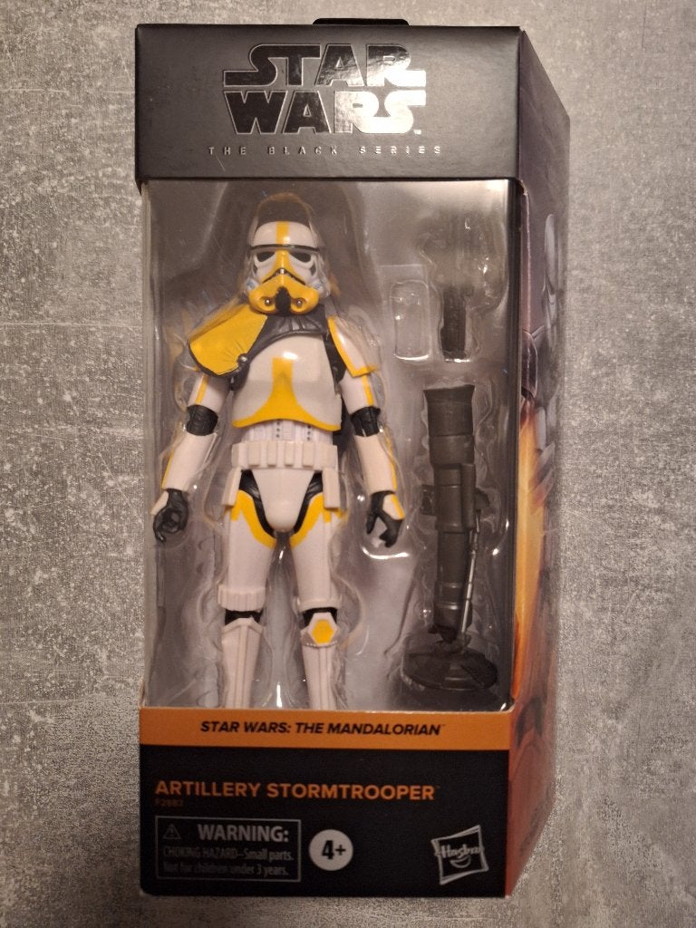 Star Wars Artillery Stormtrooper (MAN 13), Ophalen of Verzenden, Zo goed als nieuw, Actiefiguurtje