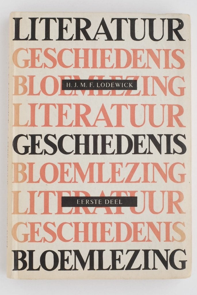 Boek Literatuur Geschiedenis en Bloemlezing Deel 1 (1960), Boeken, Verzenden, Zo goed als nieuw