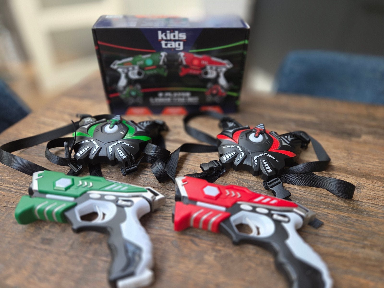 Kids Tag Lasergame Set - Zo goed als nieuw!, Kinderen en Baby's, Speelgoed | Overig, Ophalen of Verzenden, Zo goed als nieuw, Jongen of Meisje