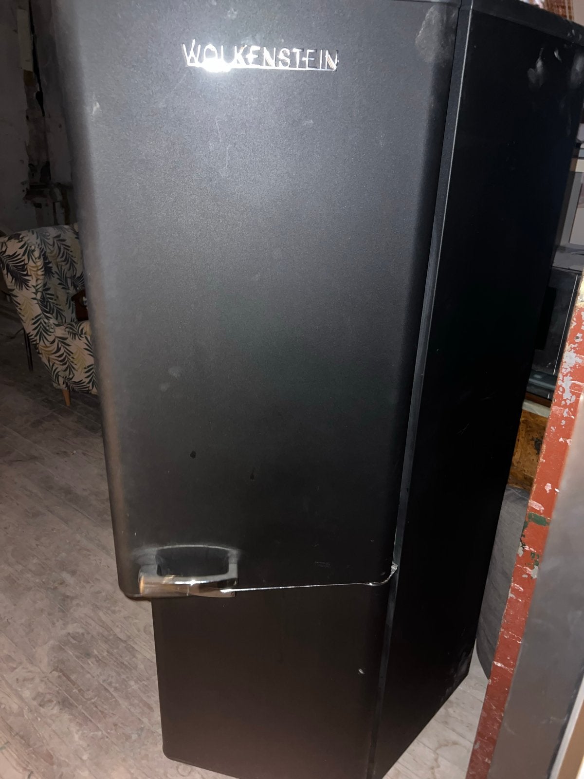 Wolkenstein Koelkast Zwart - Compact en Functioneel, Witgoed en Apparatuur, Koelkasten en IJskasten, Ophalen, 150 tot 200 liter