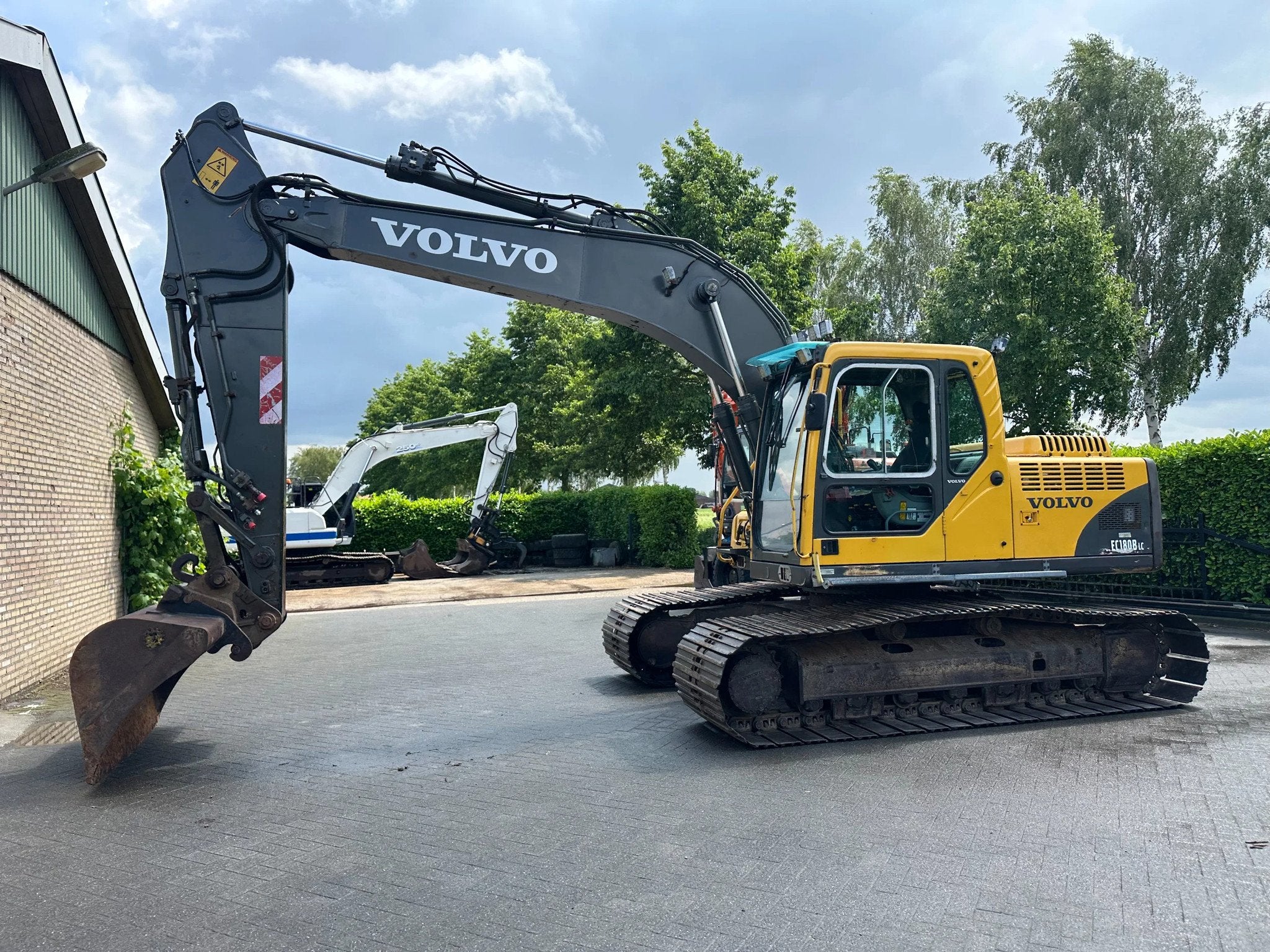 Volvo EC180LC (bj 2005), Graafmachine