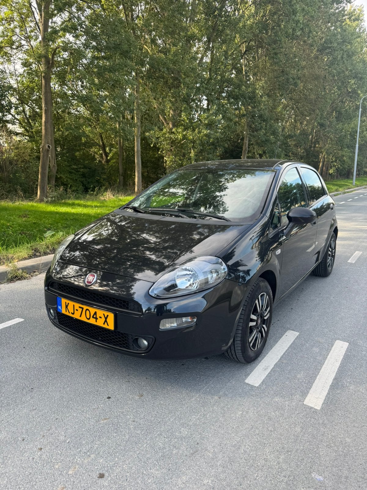 Fiat Punto Evo 1.2 Street Airco PDC 5DR 2014, Voorwielaandrijving, 1005 kg, Stof, 40 €/maand