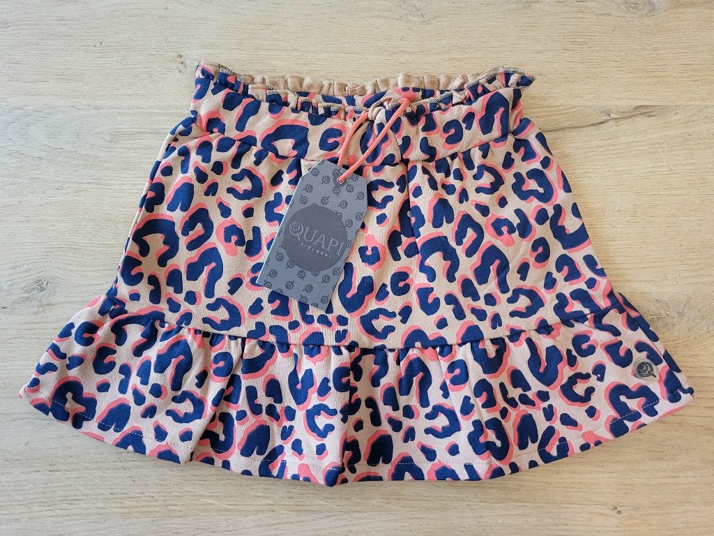 Nieuw! Quapi rokje, animalprint, meisje, maat 98/104, Meisje, Nieuw, Ophalen of Verzenden, Jurk of Rok