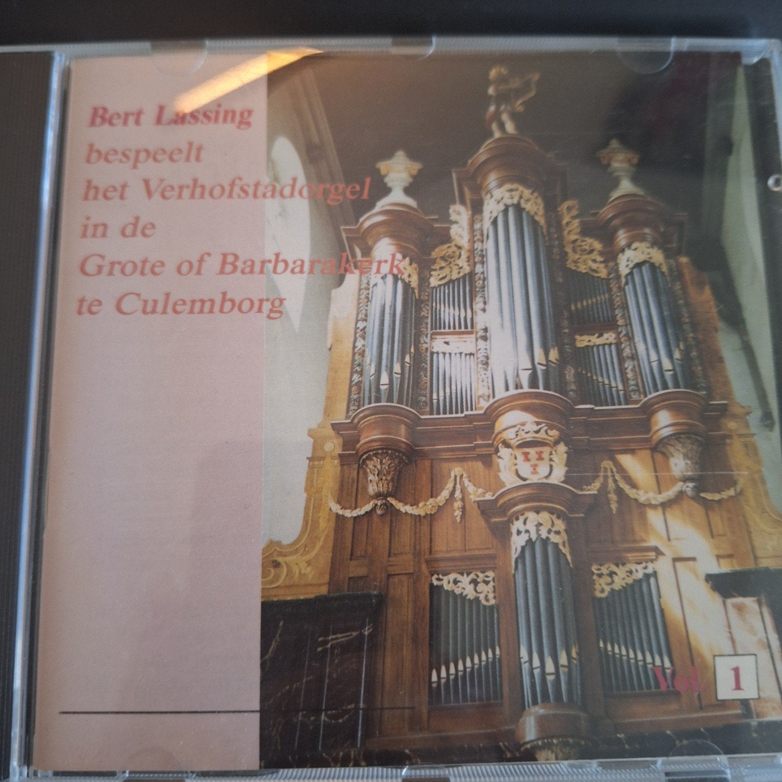 Bert Lassing bespeelt het Verhofstadorgel te Culemborg, Ophalen of Verzenden, Zo goed als nieuw, Orkest of Ballet, Inclusief doosje