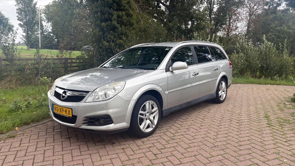 Opel Vectra 2.2 16V St.wgn 2007 Grijs, Auto's, Zwart, 4 cilinders, Vectra, Origineel Nederlands