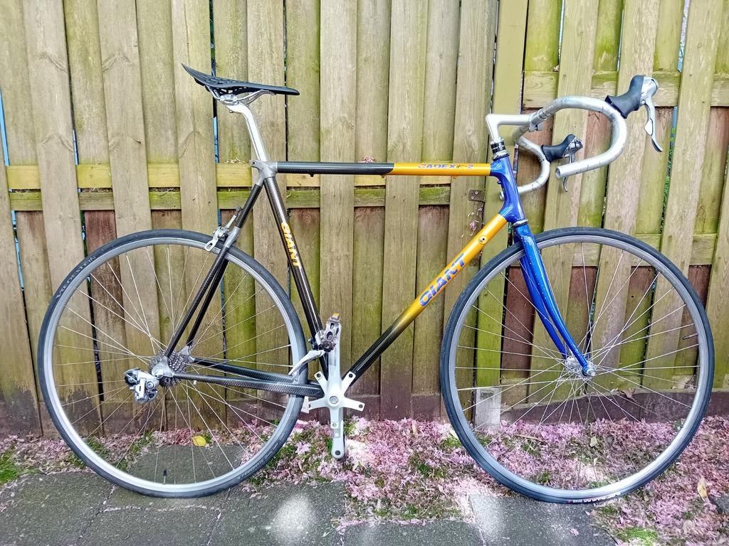 Giant Cadex racefiets - Klassieke racefiets, Fietsen en Brommers, Fietsen | Racefietsen, Ophalen, 28 inch, Gebruikt, Carbon