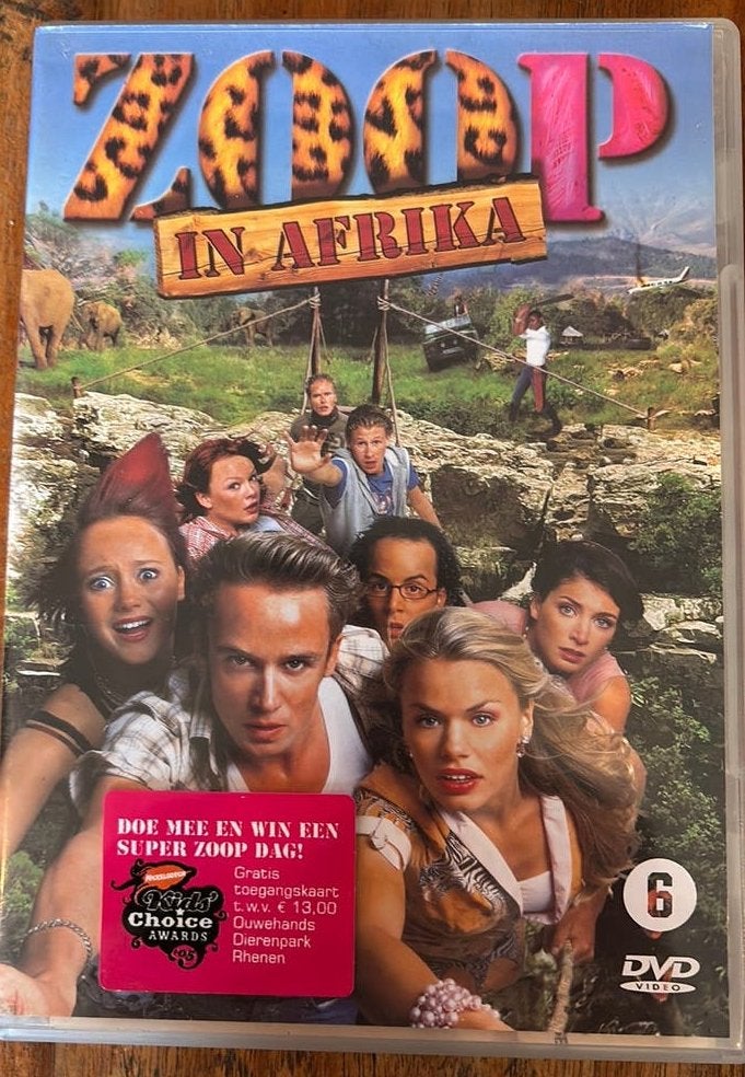 Zoop in Afrika DVD - Avontuurlijke Familiefilm, Cd's en Dvd's, Vanaf 6 jaar, Ophalen of Verzenden, Gebruikt