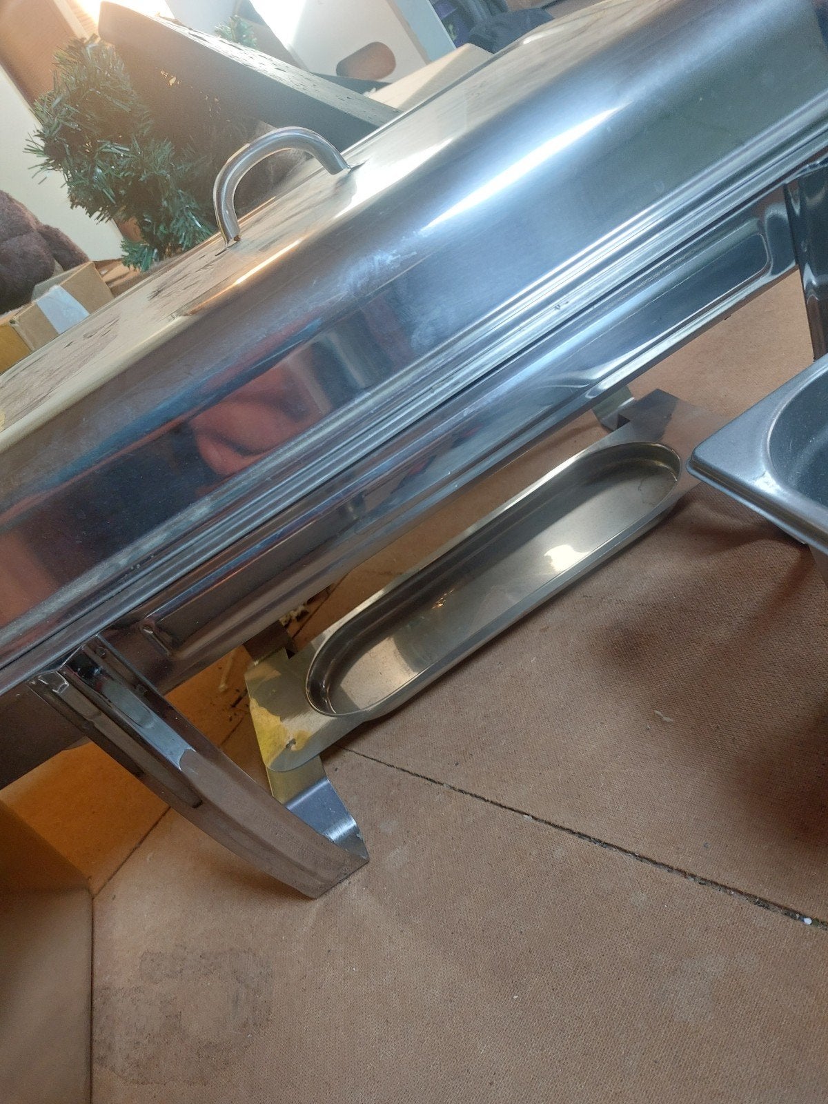 Chafing Dish RVS - Warmhoudbak voor Horeca, Ophalen of Verzenden, Gebruikt