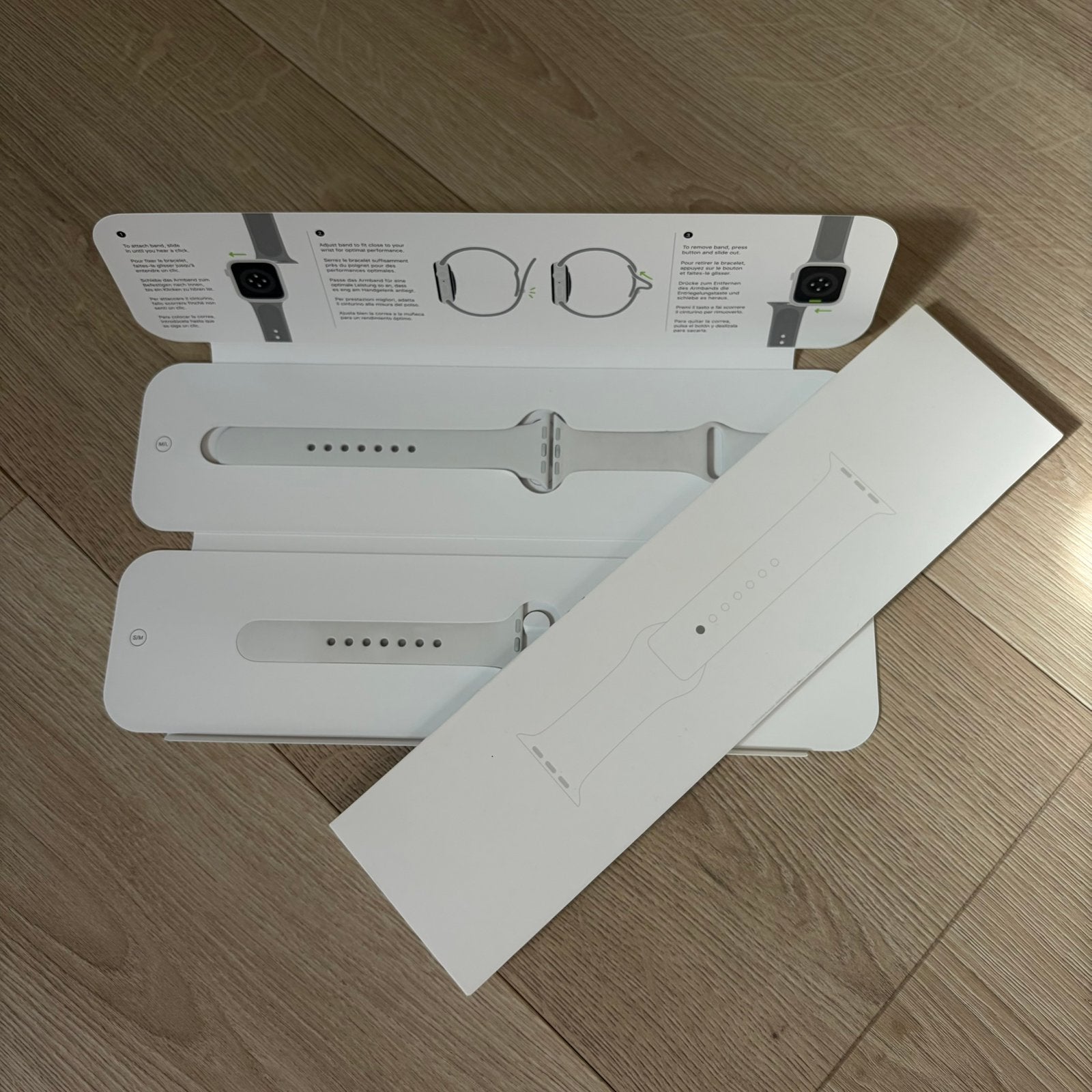 Apple Watch bandje, Ophalen of Verzenden, Nieuw, Wit, IOS