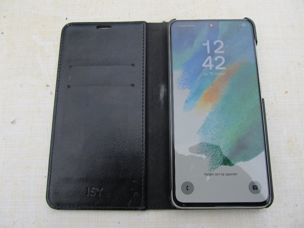 Samsung GALAXY S21 FE 5G 128GB (SM-G990B/DS), Telecommunicatie, Ophalen, Gebruikt, Zwart, Touchscreen