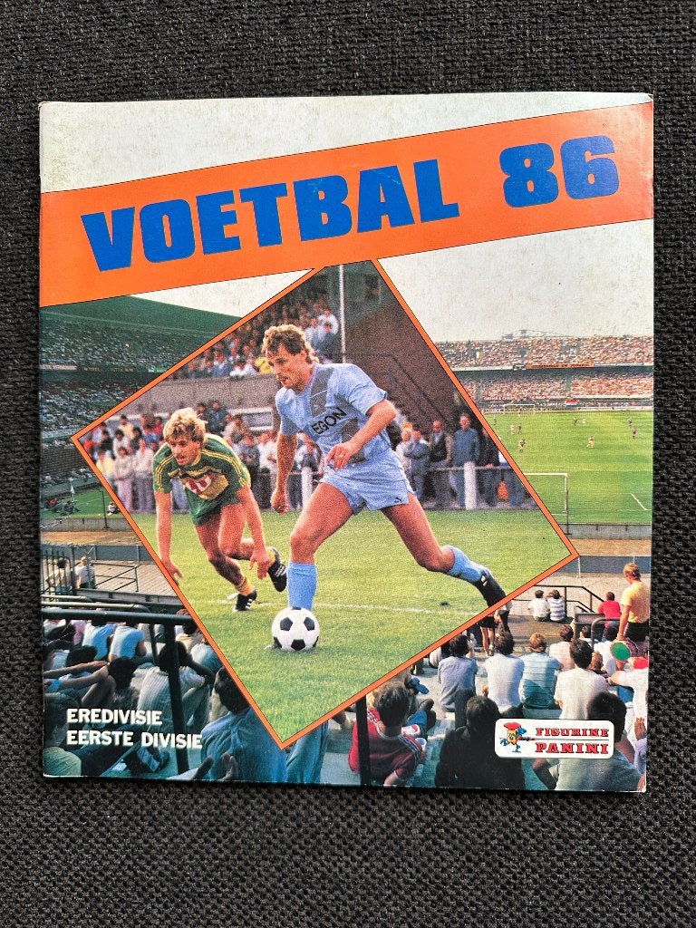 Voetbal 86 Panini Leeg Album met Bestelbon!, Ophalen of Verzenden, Buitenlandse clubs, Poster, Plaatje of Sticker