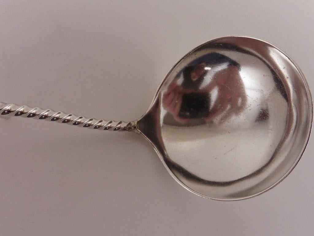 Zilveren roomlepel, Hanekam                              Z52, Ophalen of Verzenden, Zilver