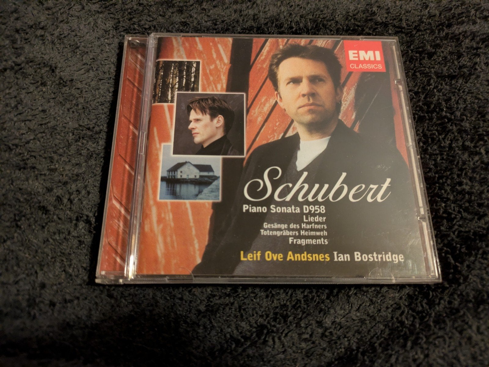Schubert Piano Sonata D958 Lieder CD - Leif Ove Andsnes, Schubert, Ophalen of Verzenden, Zo goed als nieuw, Romantiek
