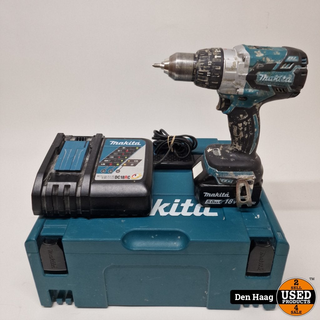 Makita DHP481RTJ Klopboor-/schroefmachine Set | Inc garantie, Makita, Gebruikt, Support@makita.com, Makita Corporation, 3-11-8, Sumiyoshi-cho, 
Anjo, Aichi 446-8502
Japan