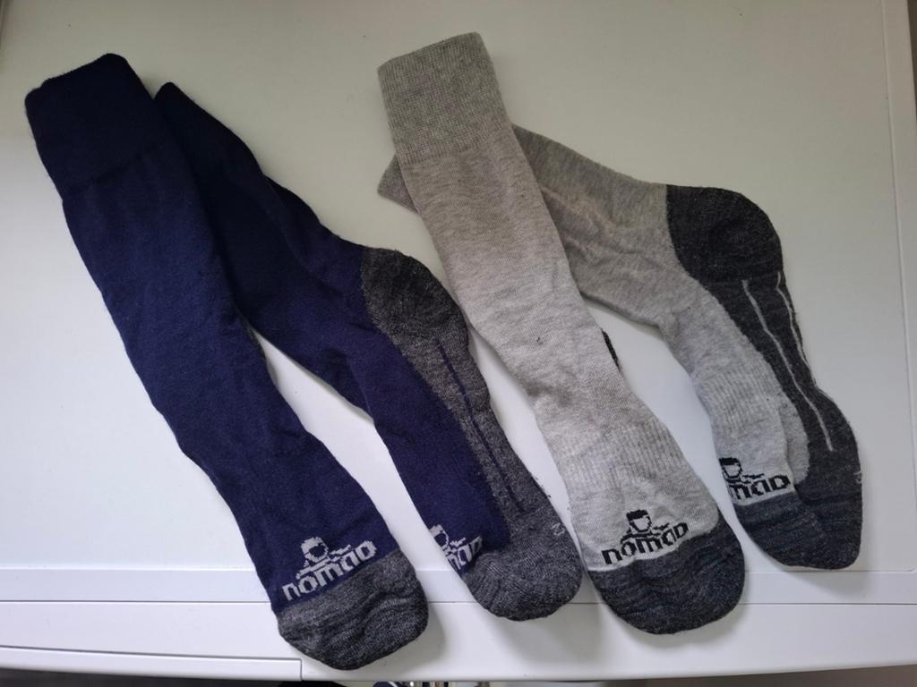 Wandelsokken Nomad. Naadloos en ademend. 39-42. Zgan, Legging, Blauw, Maat 40/42 (M), Ophalen of Verzenden