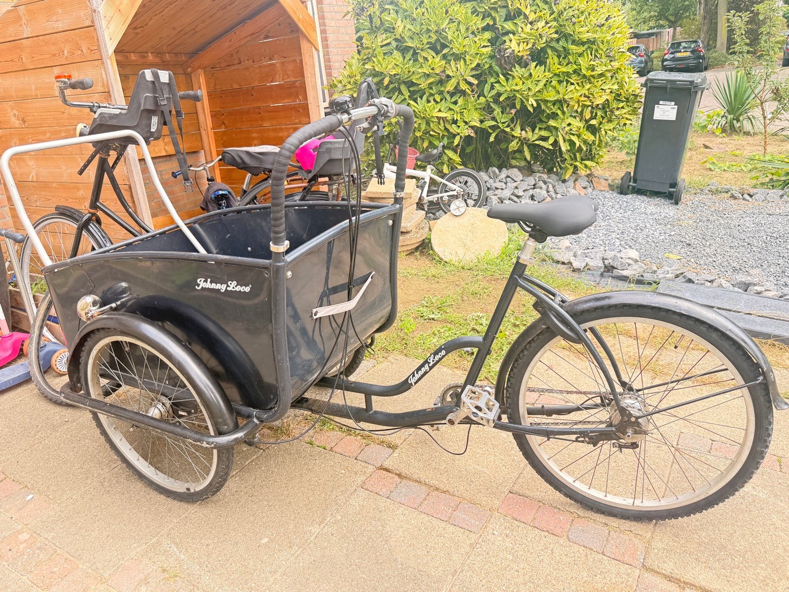Bakfiets Johnny Loco - Onderhoud nodig, Ophalen of Verzenden, Gebruikt, 2 kinderen, Johnny Loco