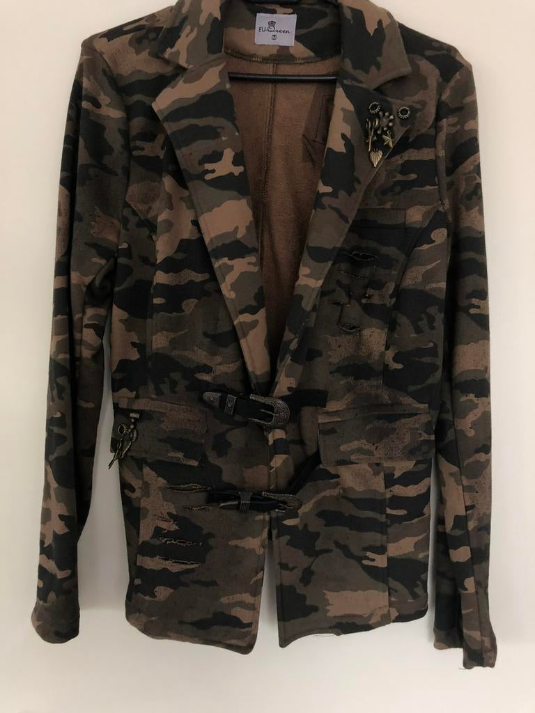 Blazer leger army nieuw, Maat 38/40 (M), Nieuw, Ophalen of Verzenden, Jasje