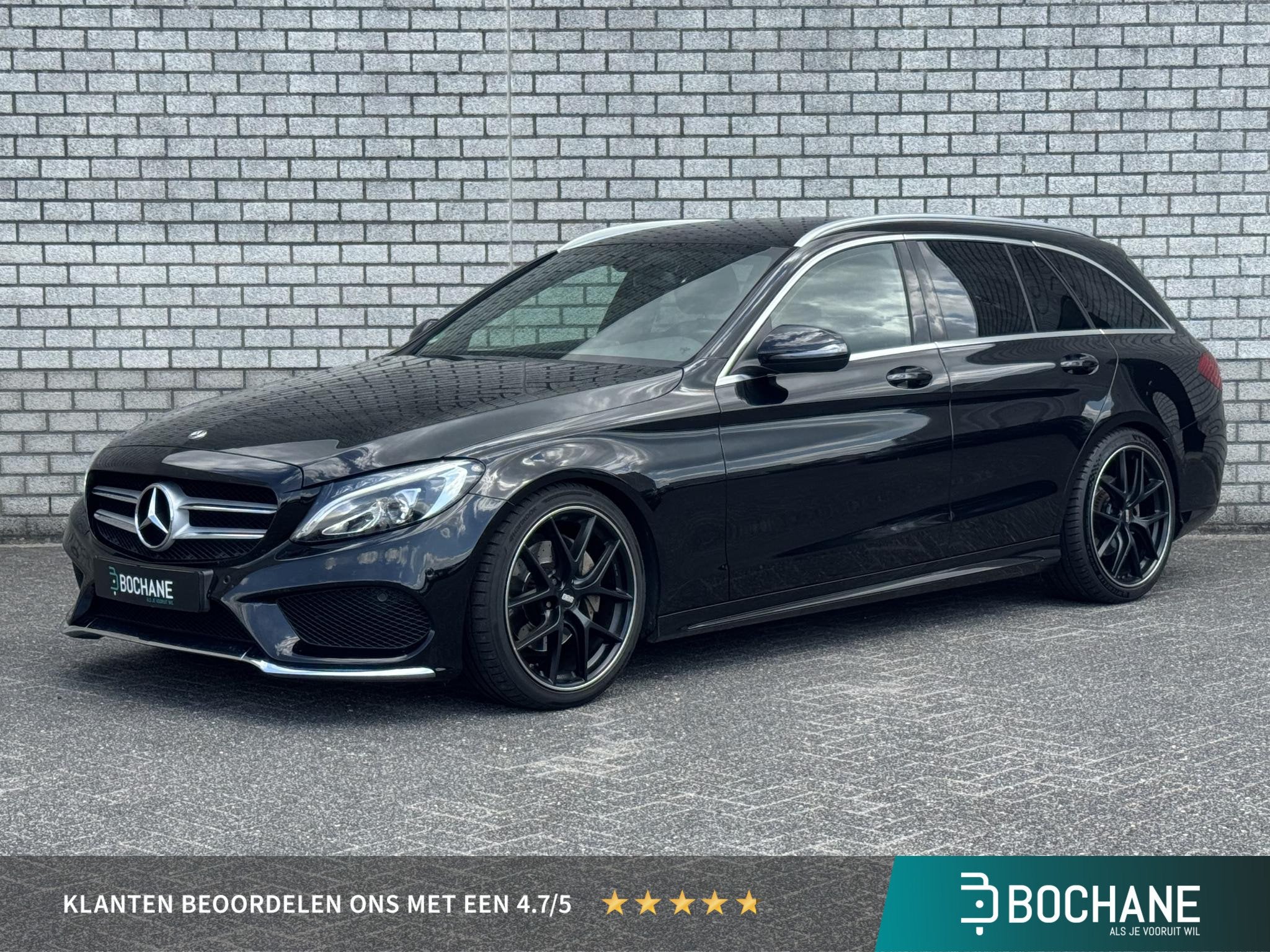 Mercedes-Benz C-klasse Estate 200 Sport AMG | Trekhaak | Par, Automaat, Achterwielaandrijving, 4 cilinders, Met garantie (alle)