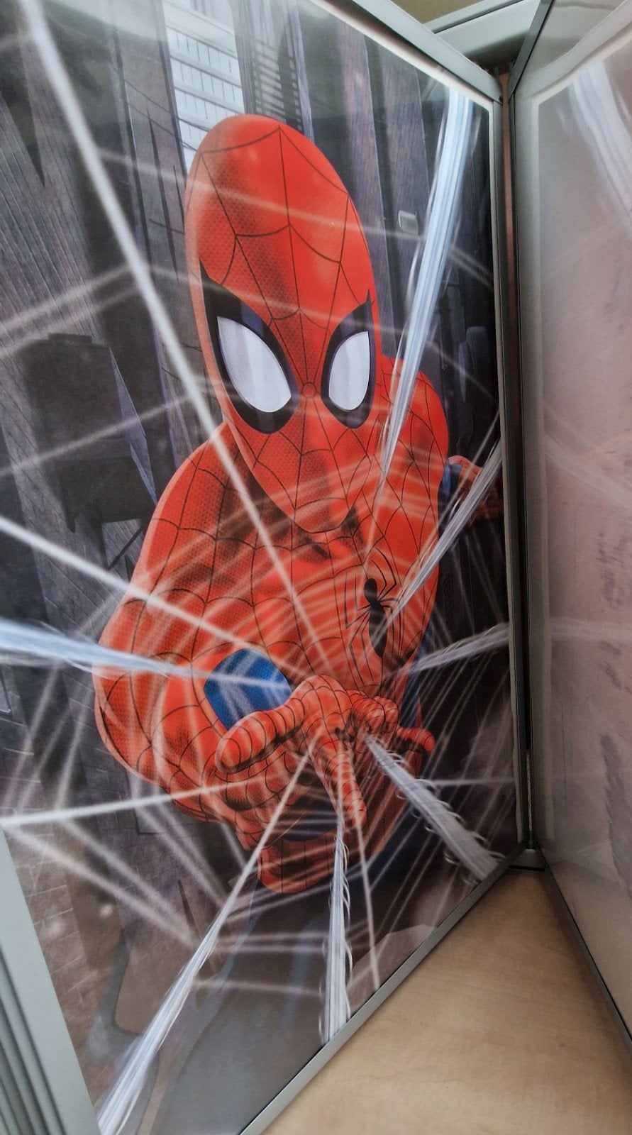 Spiderman poster 60x90cm, Ophalen of Verzenden, Zo goed als nieuw