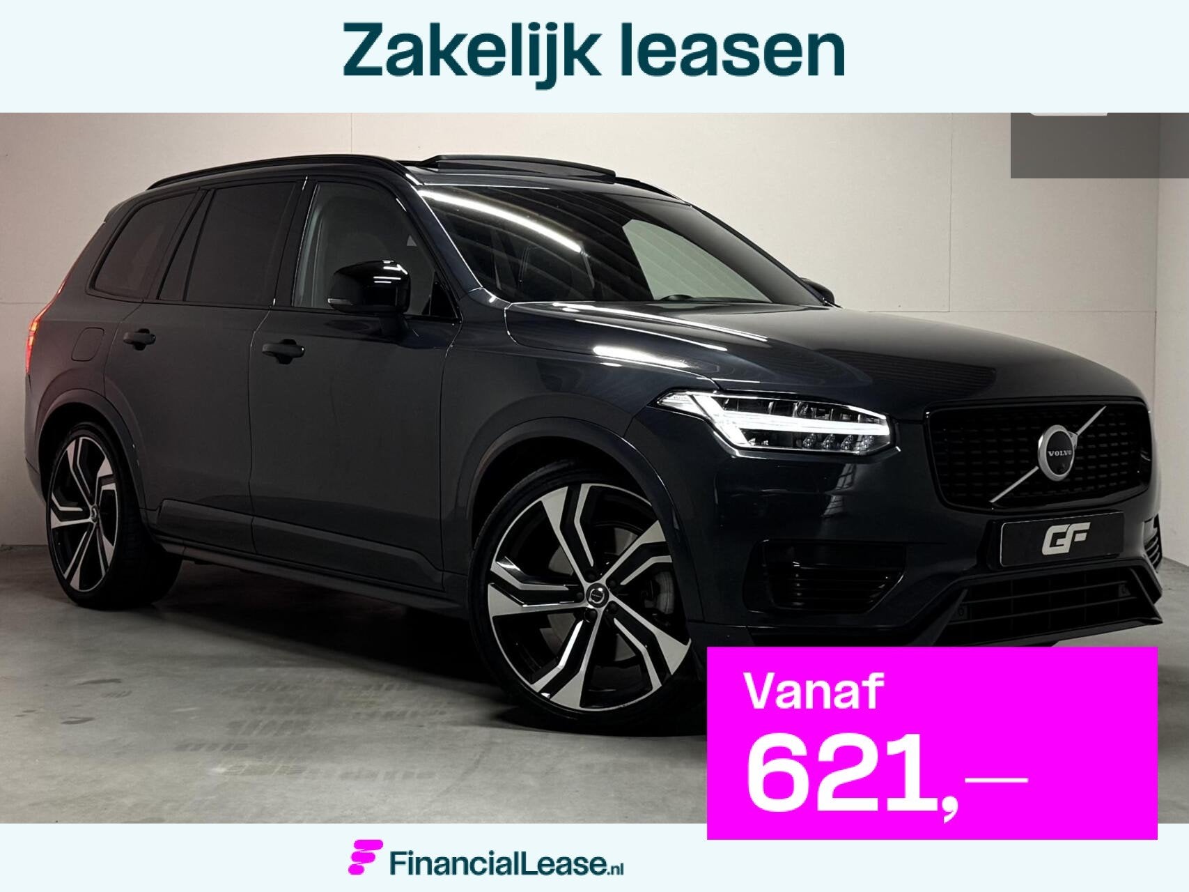 Volvo XC90 2.0 T8 Recharge AWD R-Design Pano B&W 360º Lucht, 4 cilinders, 7 stoelen, Bedrijf, Vierwielaandrijving