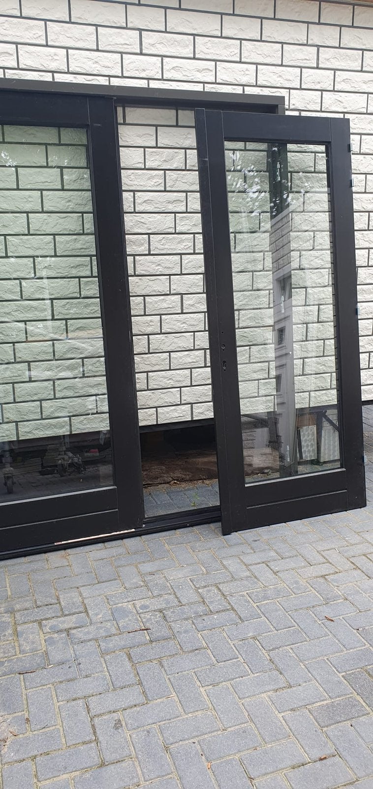 Openslaande deuren tuindeuren incl kozijn 9-12-2025, Ophalen, Deurkozijn, Nieuw, 150 tot 225 cm