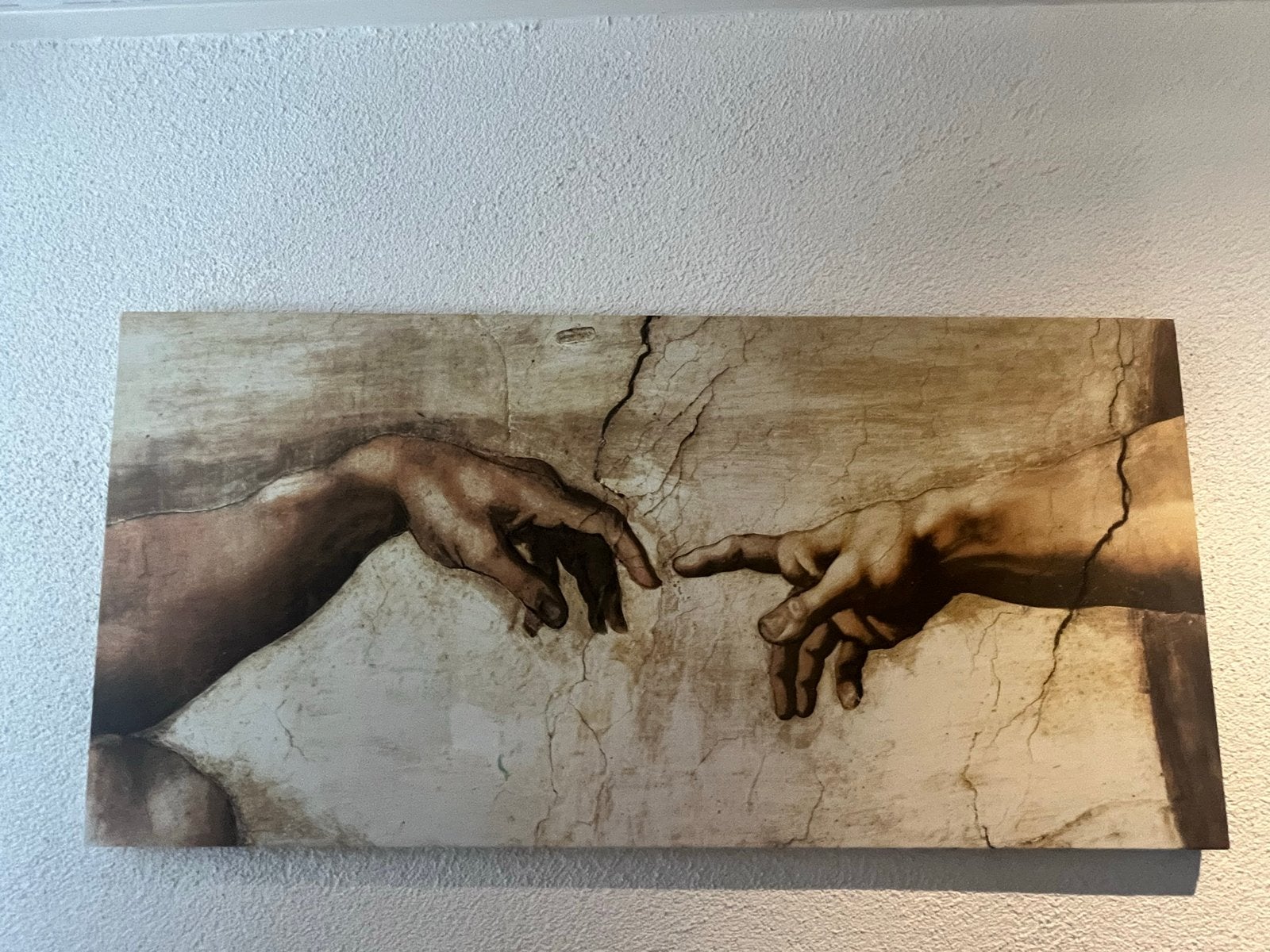 De Schepping van Adam - Canvas print, Ophalen, Doek, Klassiek, Print
