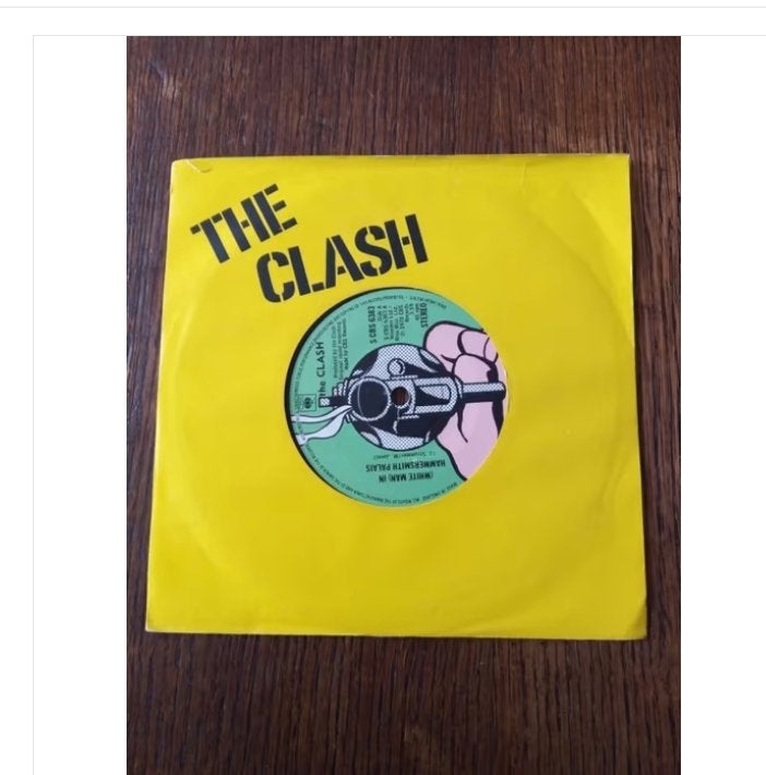 original single-the clash-white man in hammersmith palais, Cd's en Dvd's, Vinyl Singles, Fotohoes, Ophalen of Verzenden, Zo goed als nieuw
