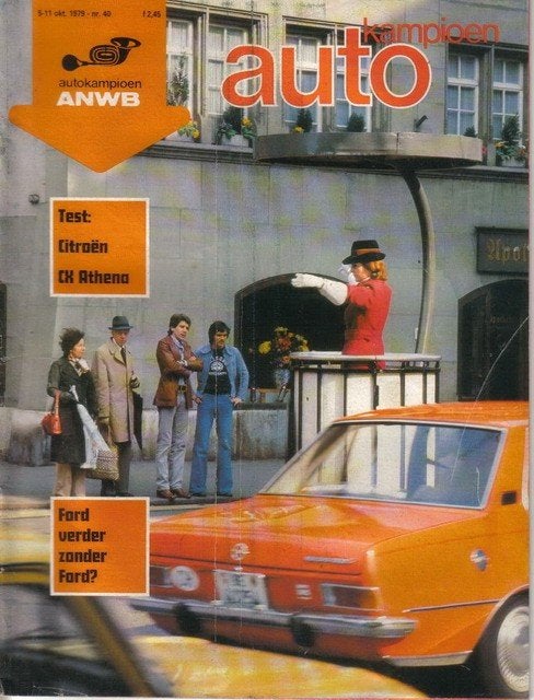 Autokampioen 40 1979 : Citroen CX Athena - Datsun, Ophalen of Verzenden, Gelezen, Algemeen