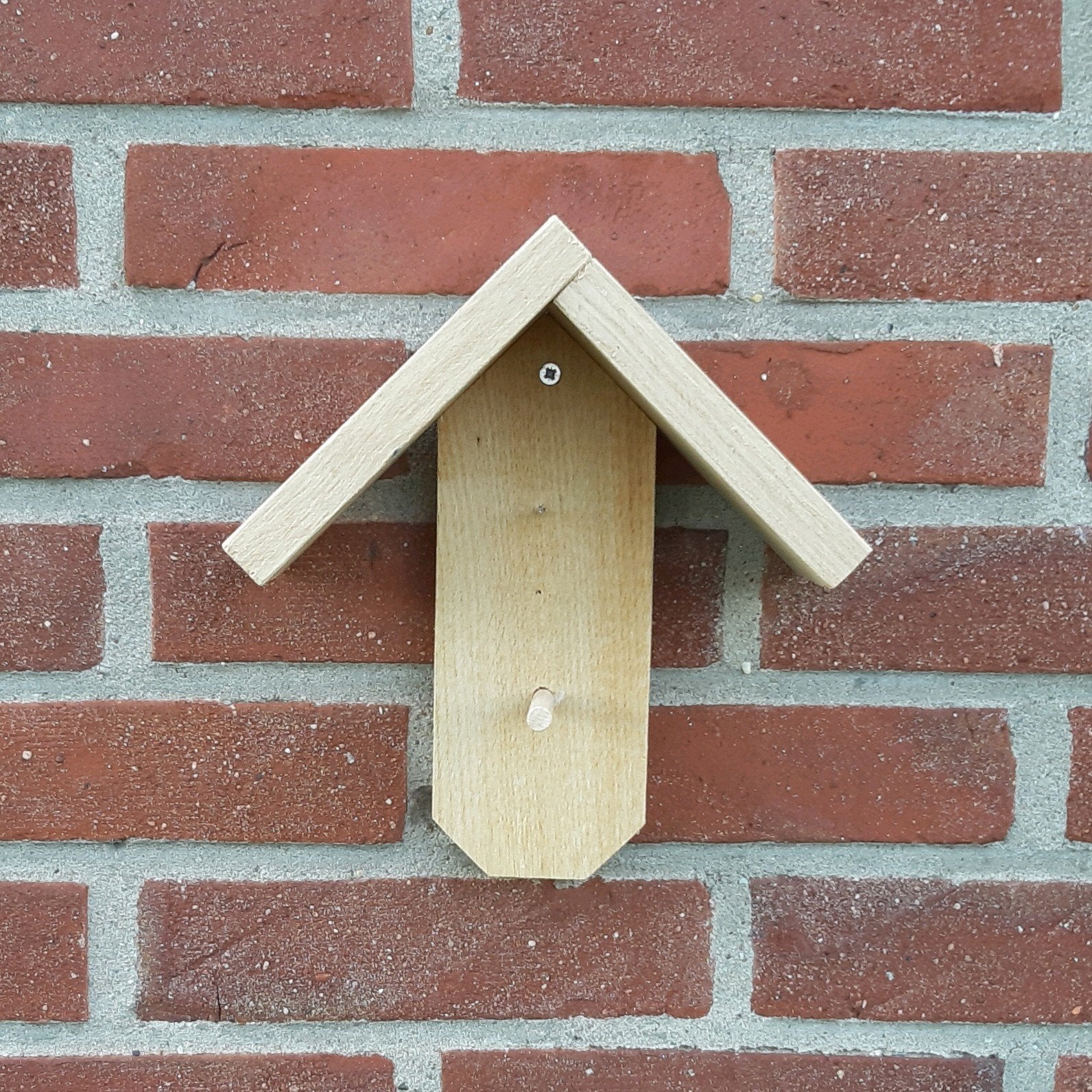 Voederhuisje / Birdfeeder – massief eikenhout, Tuin en Terras, Vogelhuisjes en Vogelbaden, Ophalen of Verzenden, Nieuw